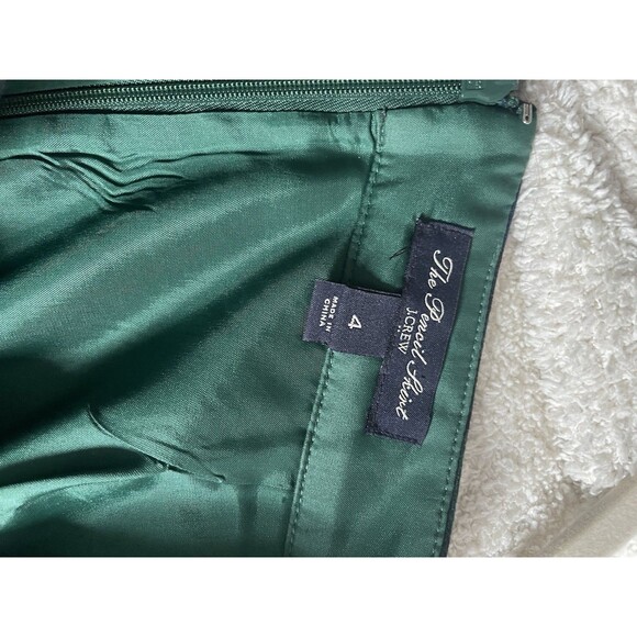 J.Crew tartan Plaid Pencil Skirt Wool 4 - Picture 5 of 6